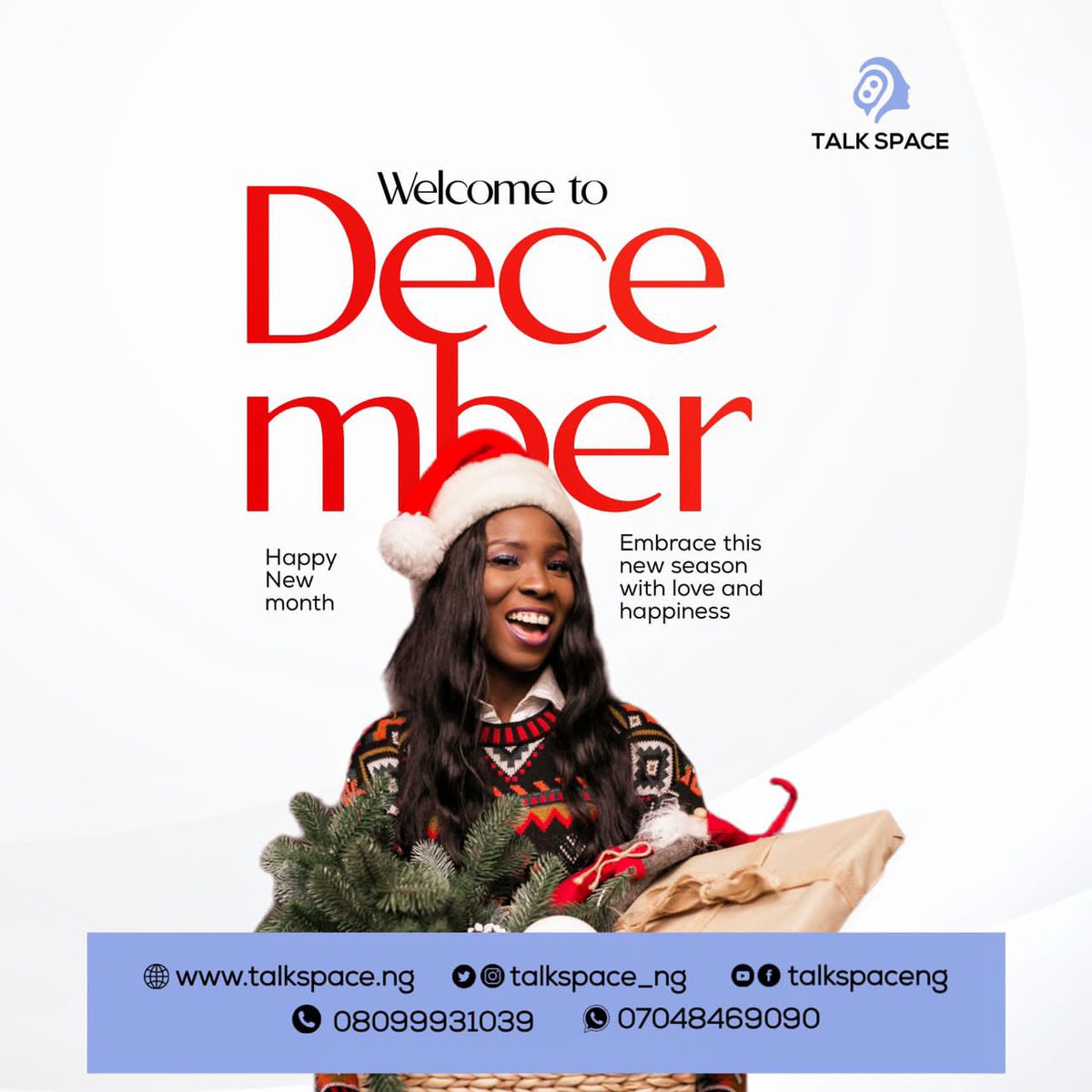 talkspace_ng's tweet photo. I hope you will be able to count and name all your blessings since the beginning of this year.

Welcome to the last month of 2023. May your relationship thrive.

#newmonth #love #blessings #psychotherapy #singles #married #gratitude https://t.co/ntdfUgjVws