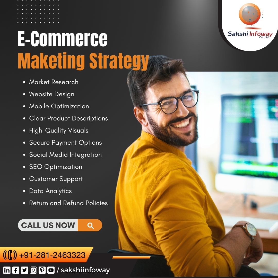 Turn your e-commerce dreams into reality with Sakshi Infoway! Our expert strategies focus on increasing sales, optimizing your store.
Call: +91-281-2463323
E-mail: info@sakshiinfoway.com
#ECommerceSuccess #ECommerceSolutions #RetailStrategies #DigitalStorefront #sakshiinfoway