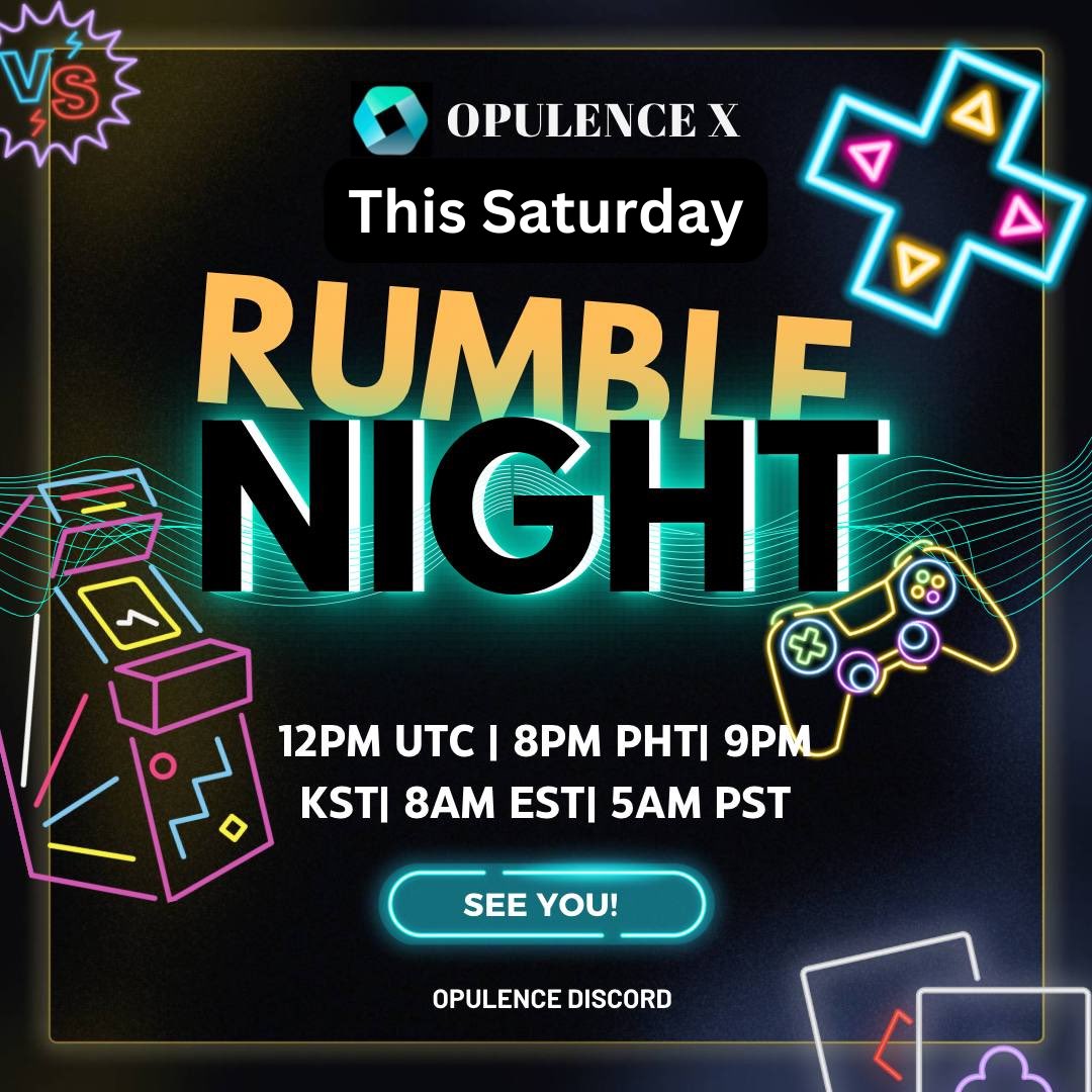 iamkate214's tweet photo. 🥁 #Opularian Knights! Don't miss the rumble! 
🥊 Join us for an exciting event happening at 12 PM UTC on December 2nd in the OPX Discord! 
📅 Mark your calendars and get ready for some thrilling action! 🔥
https://t.co/fftK3WWCh5
 #OPX #RumbleTime #OPulenceX #Gametime https://t.co/93QhwiGgR3