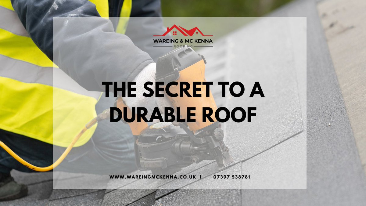 WareingMckenna's tweet image. Is your roof ready to face the unpredictable UK weather? Discover 'The Secret to a Durable Roof' with our latest blog bit.ly/3sTnPkx

Give us a ring at  07397 538781

#RoofingExpertise #DurableRoof #WirralRoofing #WareingMcKennaRoofing