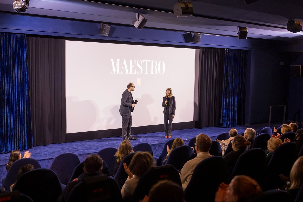 Gestern haben wir mit <a href="/DGclassics/">Deutsche Grammophon (DG)</a> MAESTRO beim Special Screening gefeiert. Ab 6. Dezember in ausgewählten Kinos und ab 20. Dezember nur auf Netflix.