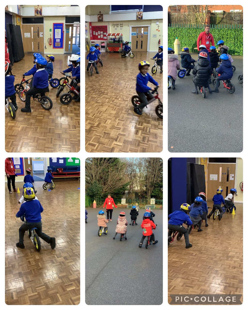 ChadPrimary's tweet photo. Reception & Year 1 have had a great time learning how to ride bikes as part of their #Balanceability training with @AspireSportsUK https://t.co/hZRP2N021W