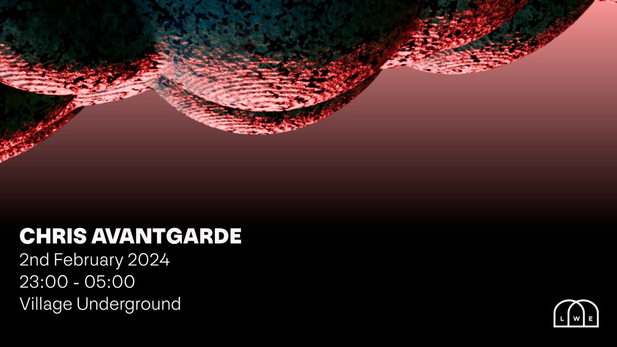 Tickets for Chris Avantgarde's first London headline show are LIVE! 1st release is already running low after yesterday's presale, be quick.👀 link.dice.fm/y1c461282743