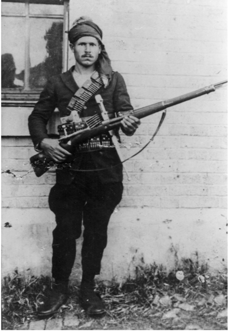 This is the image of Giorgi (Kevork Checkmeyan) my great uncle in Marash. He was fedayee who defended Marash from the Kemalist forces. Today the resting place of the image is on p.10 in my edited volume on The Social Democrat Hnchakian Party published by <a href="/ibtauris/">I.B. Tauris</a> <a href="/BloomsburyPub/">Bloomsbury U.S.</a>