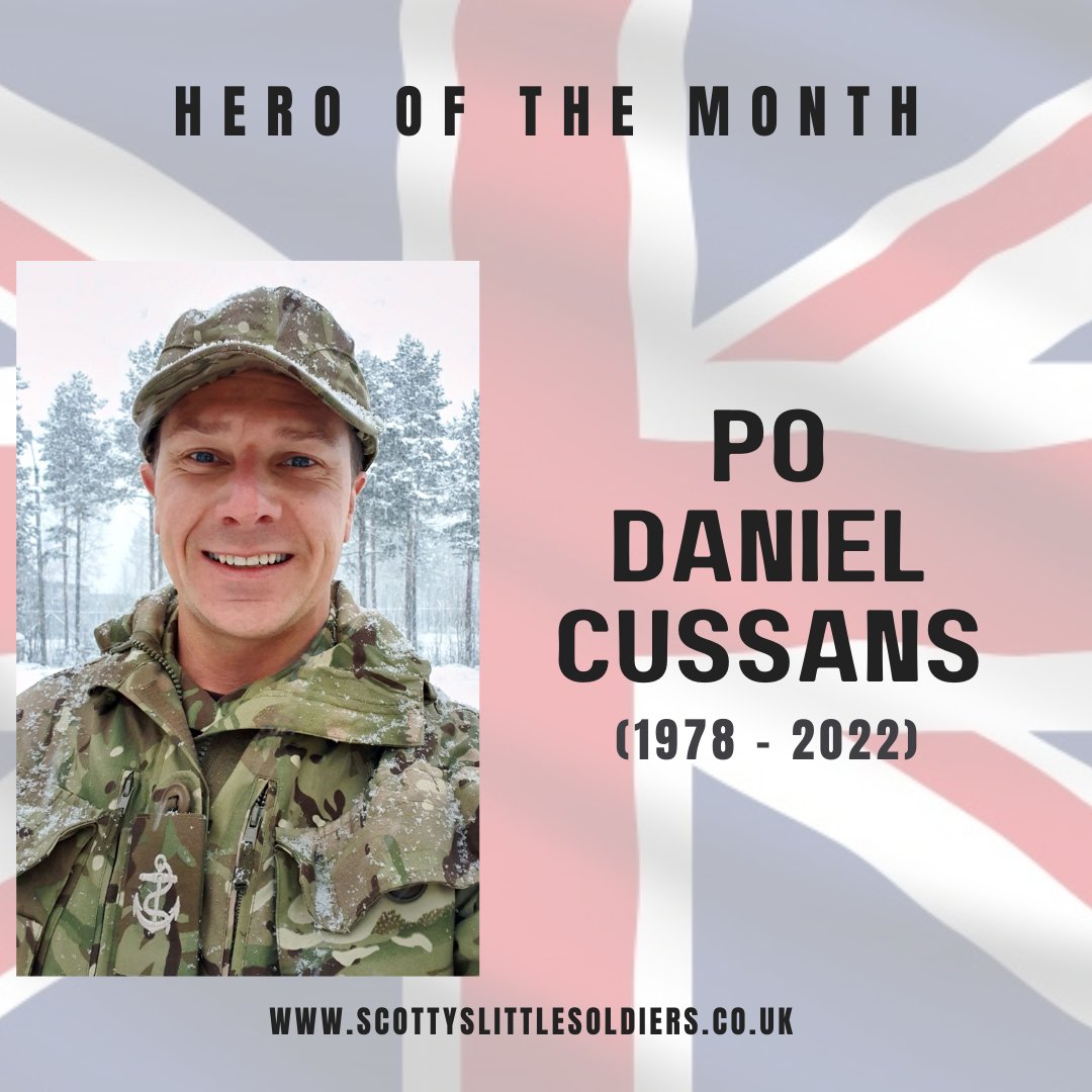 ScottysCharity's tweet photo. HERO OF THE MONTH - PO Daniel Cussans (1978 - 2022)

PO Daniel Cussans was serving in the Fleet Air Arm of the Royal Navy at RNAS Yeovilton. On the 15th of July 2022, Dan died from a head injury following a motorbike accident. 

Read more: https://t.co/stHRXZSmP3 https://t.co/uI3GeG47yx
