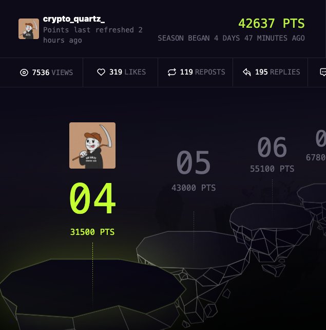 So close to level 5! LFG $Portal Fam LIKE+RT+COMMENT and I'll do the same. <a href="/Portalcoin/">Portal</a> 🕯️🌀