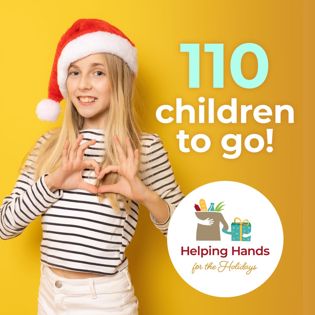 Christmas is 24 days away and we have 110 children still in need of gift sponsors. Go to rb.gy/ja6m3z to choose an income qualified child(ren), aged newborn-10 years old, who lives in south metro Denver. BIG Thanks to all our sponsors! 🎁