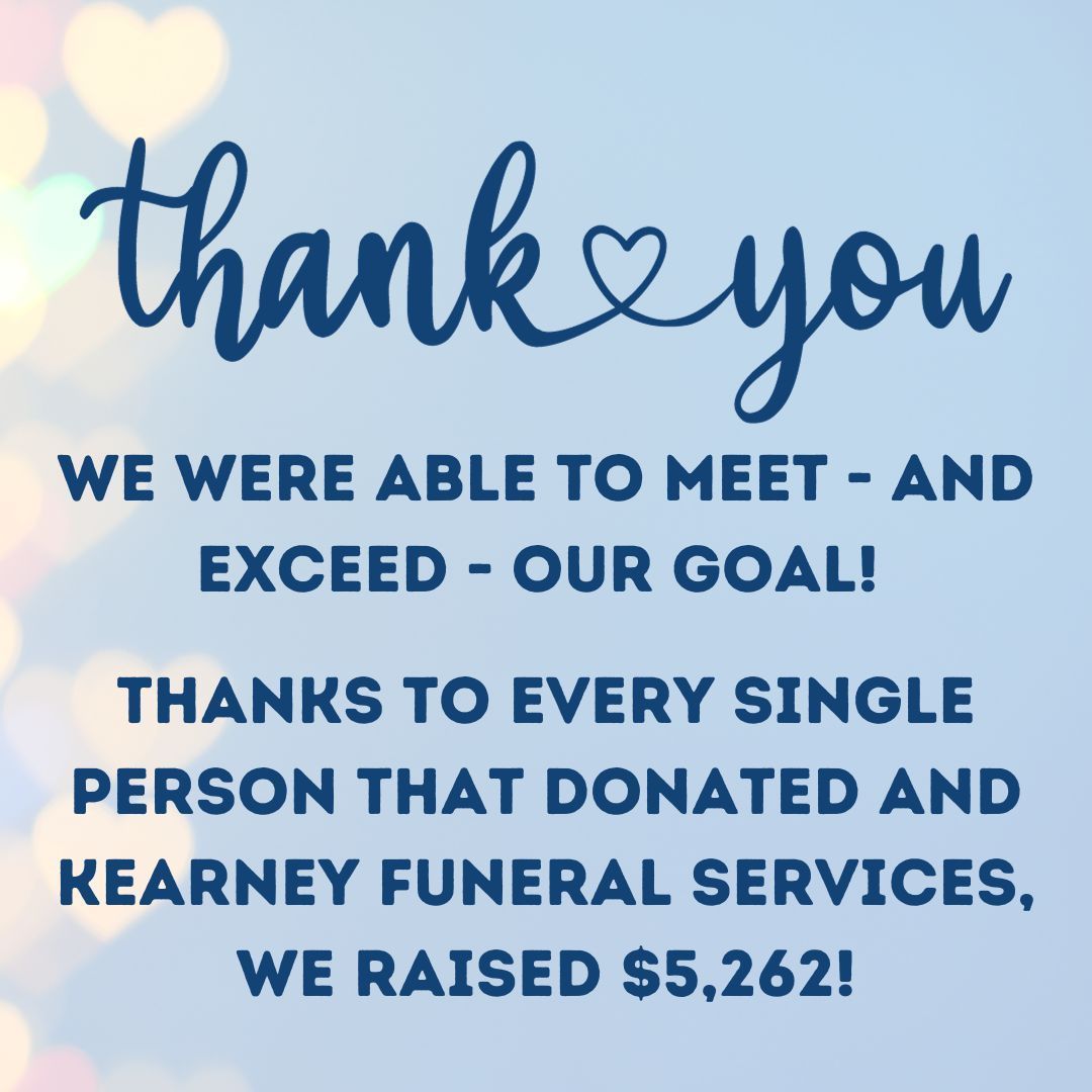We are coming to you with a deep sense of gratitude. BCBH would like to express a heartfelt thank you to Kearney Funeral Services &amp; everyone that participated in our Giving Tuesday campaign...&amp;beyond. Please consider donating if you haven't had a chance to buff.ly/3GhIxxI