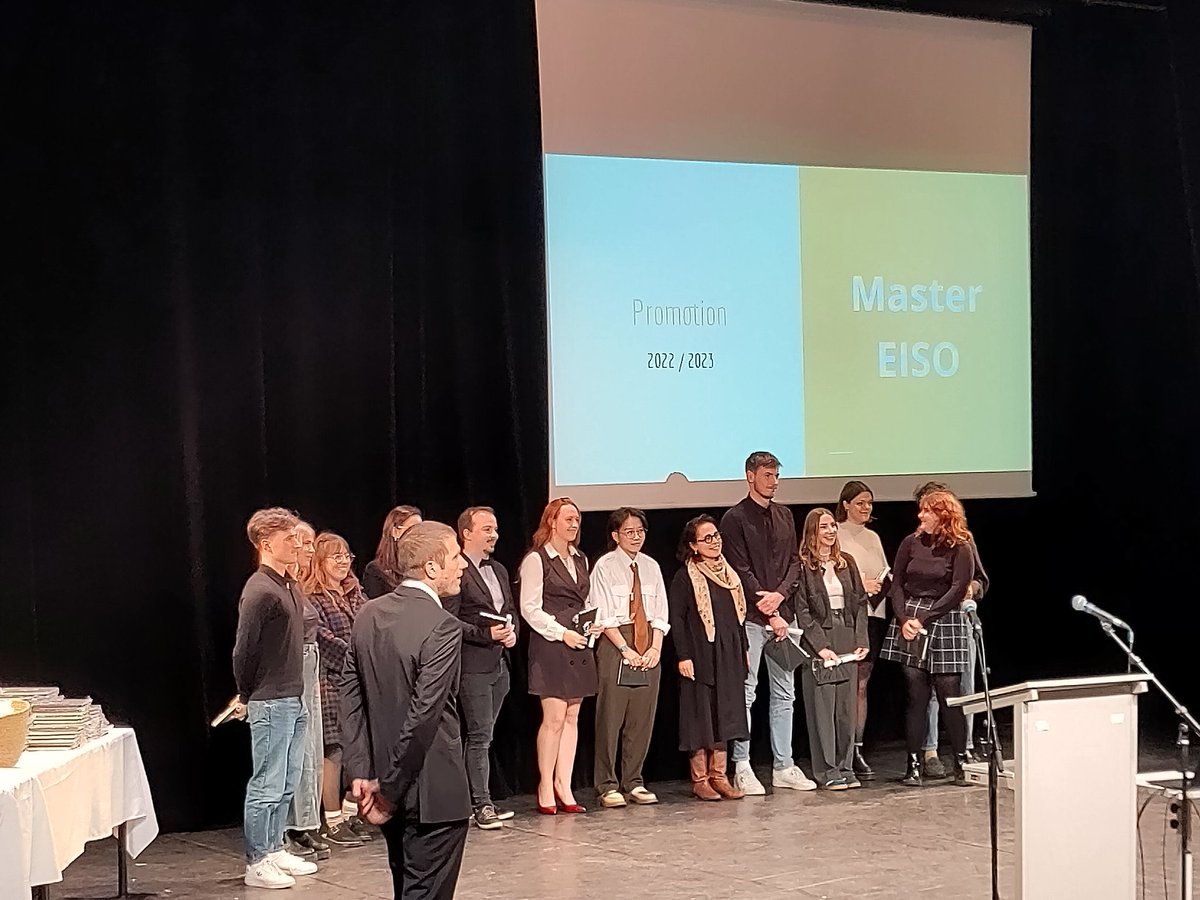 LicenceProDist's tweet image. Master EISO promotion 2022-2023 @EisoImst Un grand bravo pour votre réussite !