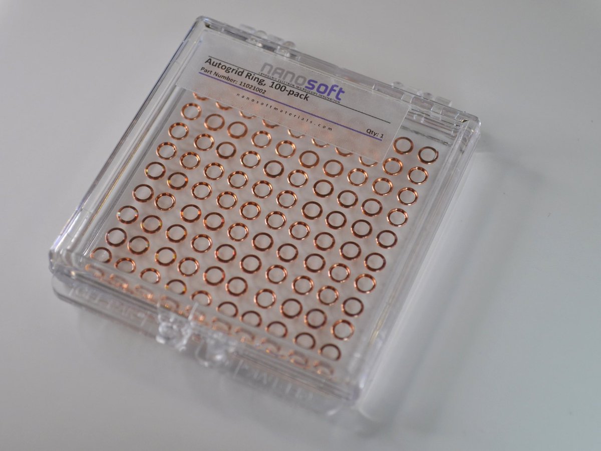 NanoSoftCryoEM's tweet image. Looking to use some year-end funds? Build up your inventory of Autogrid Rings to start 2024! Plus we offer year-end discounts for bundled items - email us to ask about it! #cryoEM

nanosoftcryoEM.com