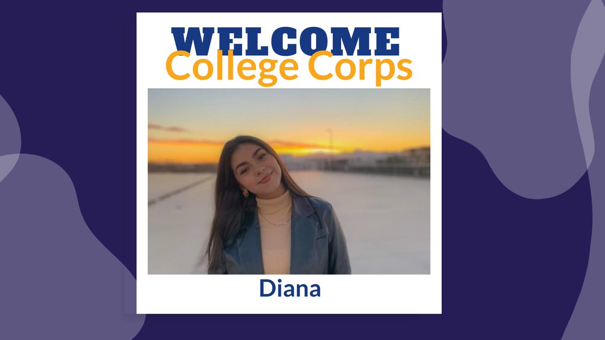 Meet Diana, one of our amazing College Corps Fellows with @CalVolunteers.  A junior at @UofSanDiego, Diana has been working in the Alumni Network Program, supporting college students with workshops and mentorship. Thank you Diana for your hard work!

#californiansforall