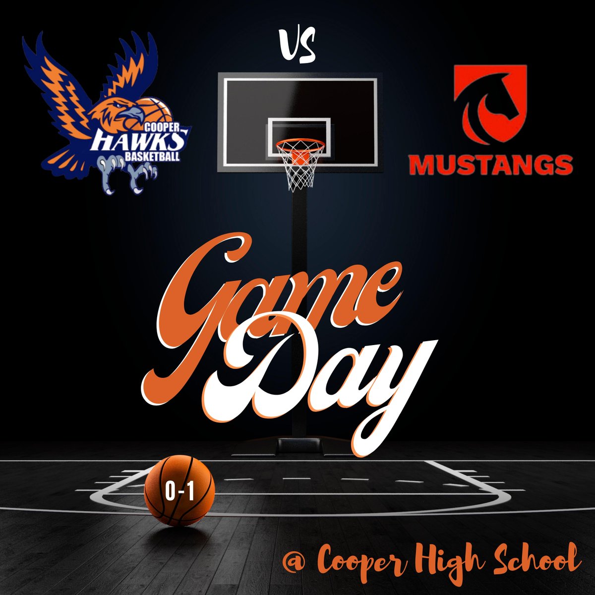 Cooper Hawks Girls Basketball (@cooperhawksgbb) on Twitter photo 🧡💙Game Day💙🧡 0-1
12/1: Cooper Hawks 🆚 Maranatha
🕰️ Varsity: 7:00pm
📍Cooper High School
#FillTheNest🪺 🧡💙Game Day💙🧡 0-1
12/1: Cooper Hawks 🆚 Maranatha
🕰️ Varsity: 7:00pm
📍Cooper High School
#FillTheNest🪺