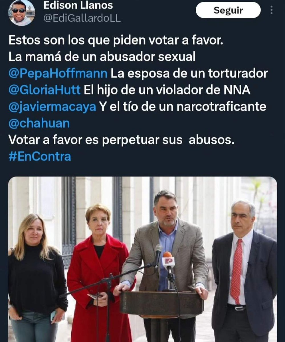 La propuesta de nueva constitución promueve la impunidad pues limita la  facultad del Estado para regular y sancionar cuando corresponda.
Hoy, es tarea de todos y todas, detener los abusos.
#VotoEnContra
#PuenteAlto