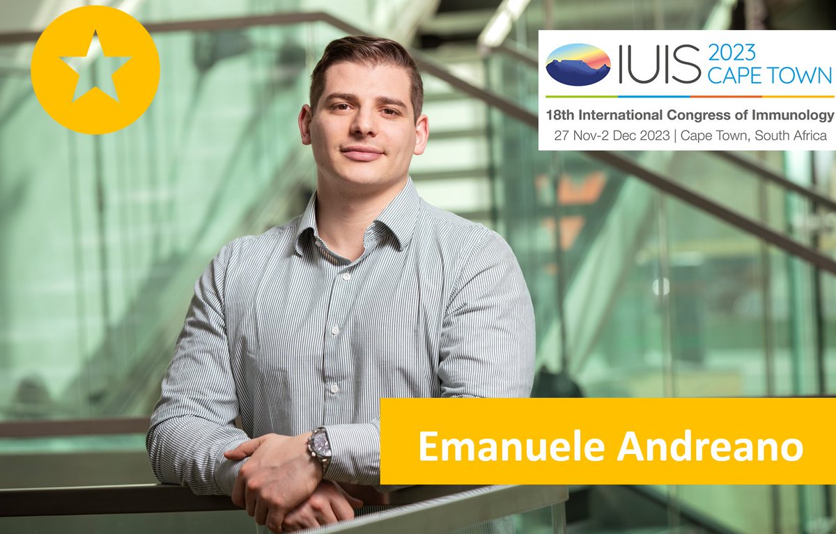 iuis_online's tweet photo. Happening TOMORROW! Don't miss Dr. Emanuele Andreano (@e_andreano)'s presentation on "The evolution of the B cell response in COVID-19 mRNA vaccination and hybrid immunity" on Sat, 2 Dec, 10:00 - 10:15 SAST in Ballroom East.

Check out the full program: https://t.co/F1ag59K8Mi https://t.co/368tSt0E1h