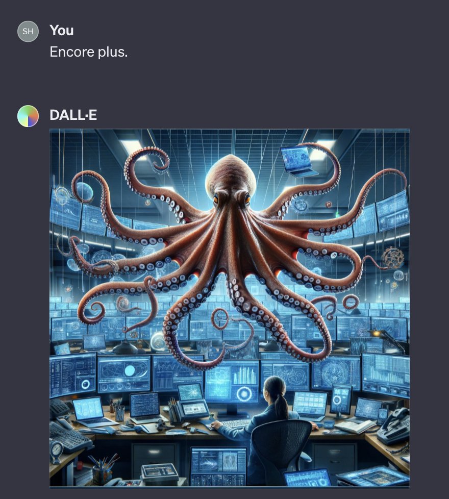 Oktopus_tech's tweet photo. Ça y est ça délègue déjà 😂 https://t.co/IRHQesYcIk