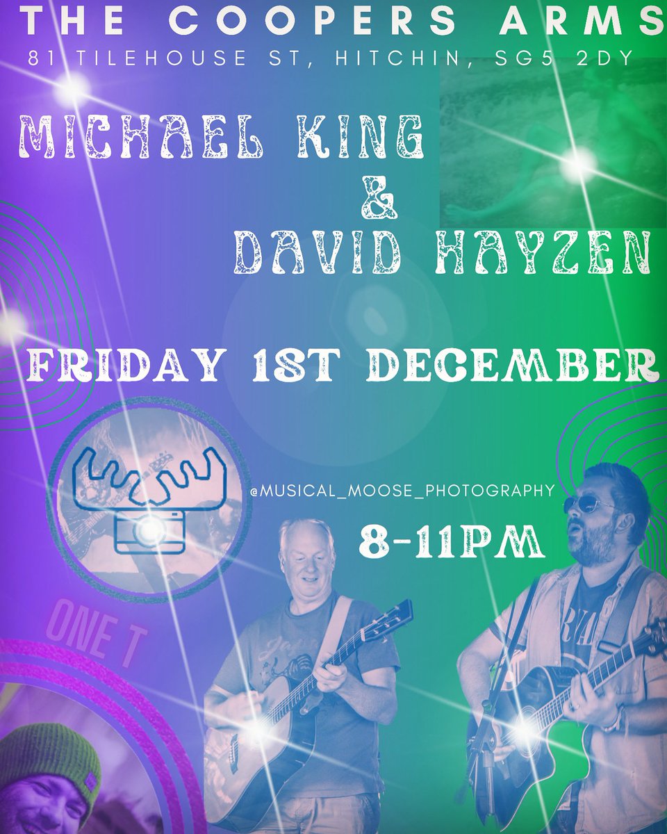 mr_michael_king's tweet photo. Tonight, I’ll be playing loads of acoustic covers at The Coopers Arms in #Hitchin - can’t wait!

Also, @davehayzen is joining so duo-tastic covers coming your way 🎸🎸

8-11pm

https://t.co/bfRDpaci5t 

#Friday #LiveMusic #Hertfordshire #CoopersArms #acoustic #covers https://t.co/8eEAXCex4l