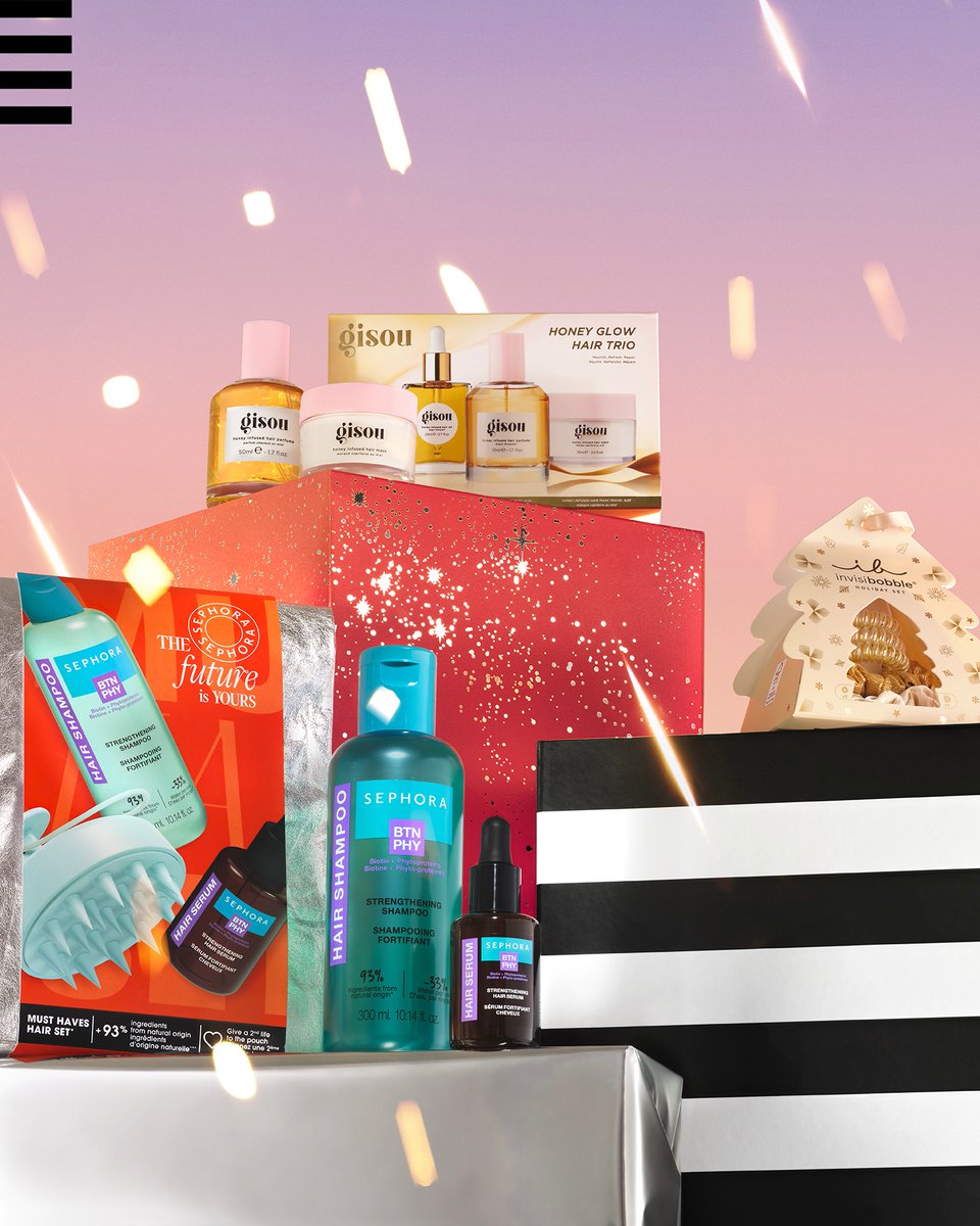 Chioma pazzesca per dar vita alla festa! ✨servono idee? 🤩
🍯 Honey Glow Hair Trio <a href="/gisou/">danielle</a>
🫧 The Future Is Yours @sephoracollection
☀️ Holiday Set <a href="/invisibobble/">invisibobble</a>
sephora.it/tutti-i-prodot…
#sephoraitalia #haircare