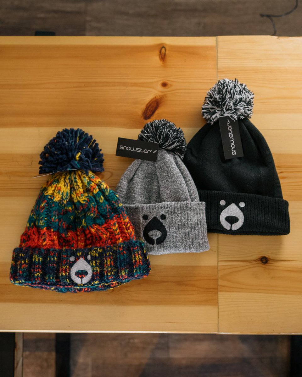 We know. These hats are awesome 👌 Perfect as a Christmas gift or just to keep your head warm as it's absolutely freezing. Come and get yours from our Brew Store at The Den before they sell out 👍 #beartown #merch #craftbeer #hats #christmas #warm