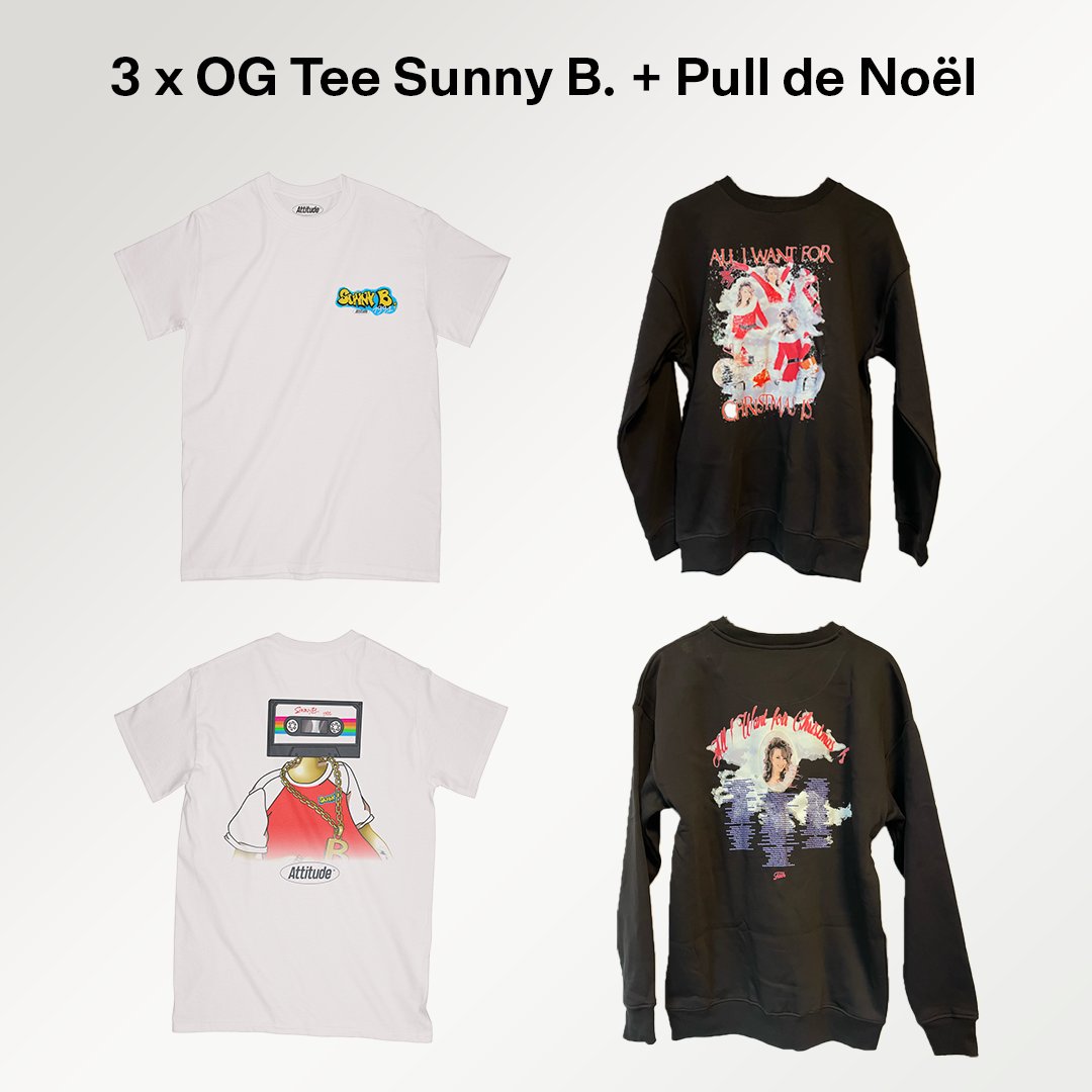Nouveau cadeau à destination de nos Holders ❤️😎

🎅 3 x OG Tee Sunny B. 1991 + Pull de Noël à gagner !

🔥 Double entrée pour les holders d'un Background "White Brick &amp; Tag" ou "Red Brick &amp; Tag" ou "Paris"

🔗 Claim Tropee : tropee.com/t/x8bHtKxH