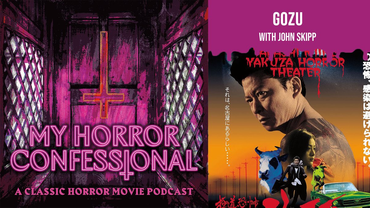 mhcpod's tweet photo. Today I'm joined by John Skipp, NYT bestselling author/filmmaker/musician. We talk about his time as a screenwriter (ANoES 5: The Dream Child, Class of 1999), his violent childhood &amp; the bat shit crazy movie that is Takashi Miike's Gozu. Join us in the Confessional Links in bio! https://t.co/eqRiFhqXUB