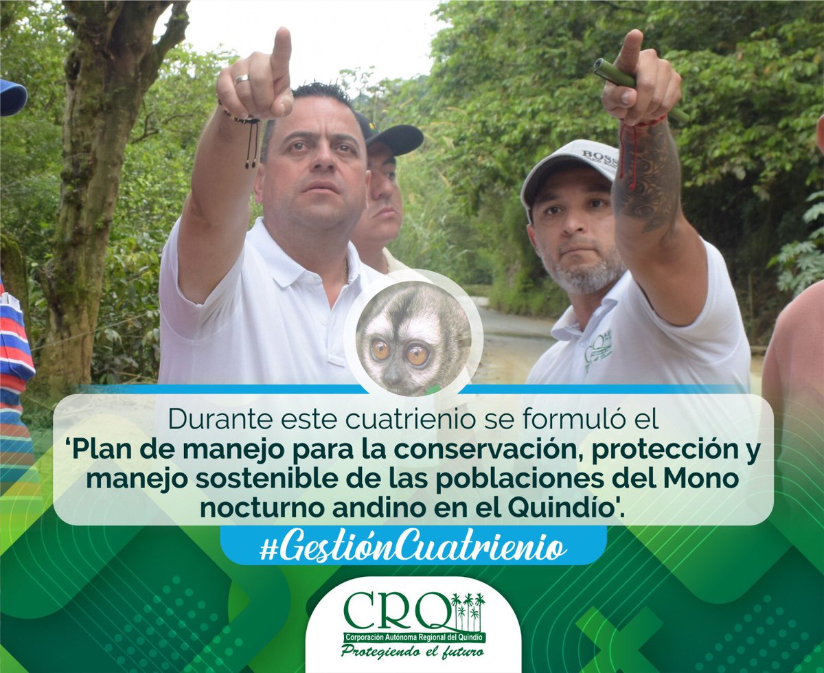 Gracias al trabajo articulado con la Universidad del Quindío se logró, durante la gestión de José Manuel Cortés Orozco como director general de la CRQ, que se tuviera esta importante herramienta para la conservación de esta especie de alta importancia ambiental para la región.