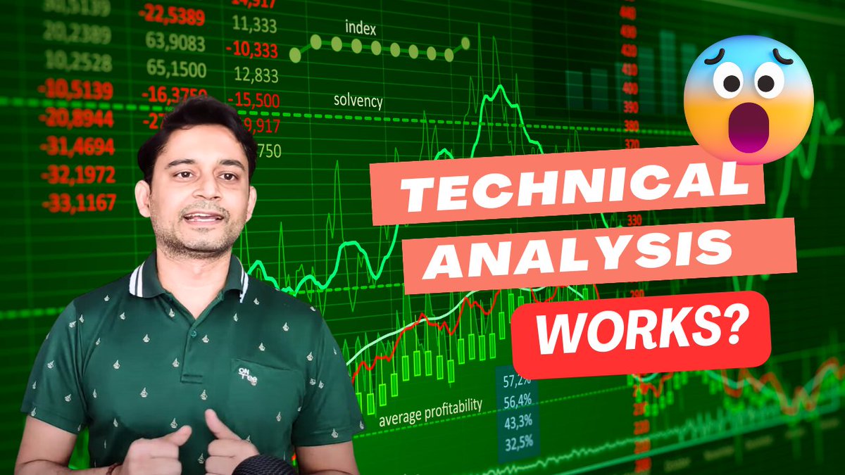 Does Technical Analysis work in stock market?

Releasing a small video my tryst with charts in #aparindustries  tomorrow 11:00 AM on Sadhan !!