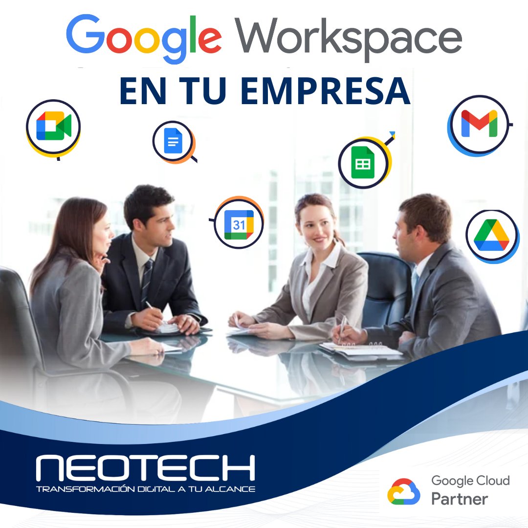 NeotechCloud's tweet photo. ✨ ¡Optimiza tu entorno empresarial con Google Workspace y la experiencia experta de Neotech Cloud! 🚀💼

Contáctanos para obtener más información: ventas@neotech.com.mx https://t.co/7DFg20VfIW
