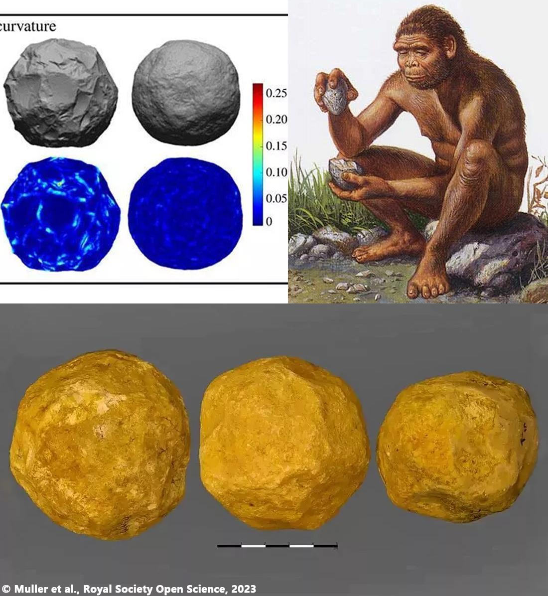 1.4 million-year-old stone spheroids reveal early humans’ remarkable geometry skills Continue Reading: archaeologymag.com/2023/09/ancien… . . #archaeology #anthropology #stonetools #homoerectus