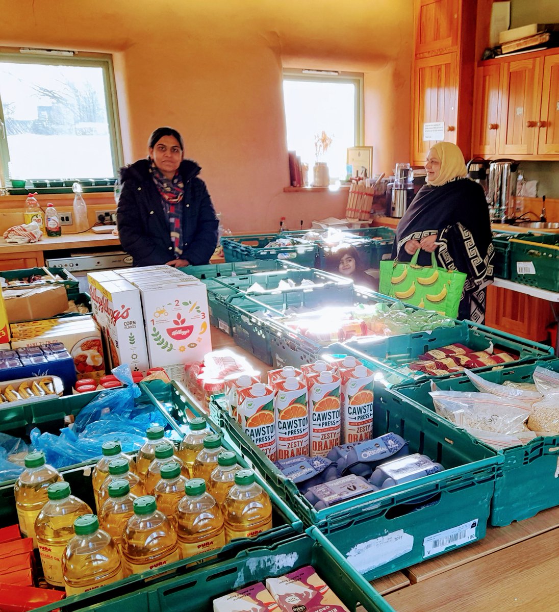 Our Community Pantry is now OPEN! If you'd like to become a member it's just a £1 annual membership fee, and each weekly visit is just £4 for ten items, alongside the continuing share of our free fresh fruit, vegetables and bakery items. #CommunityPantry #StrongerCommunities
