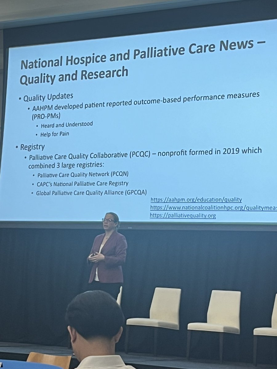 jwtastad's tweet photo. Dr. Holly Yang looks to the future of hospice and palliative care during her keynote address at the Shiley Haynes/SDCCC Palliative Care Conference. Incredible insight. @hollyby @CSUSM @UCSDPalliative @karlsteinberg #sdccc #sharp https://t.co/0oiw5YzriY