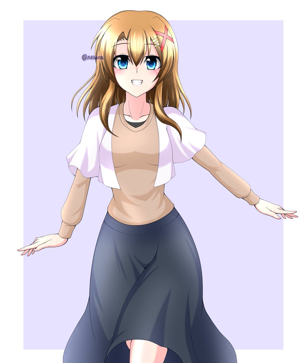八神はやて 「forceはやてで私服風髪型変わったのはびっくりしたけどこっちもなかなか良き 」|寧裏のイラスト