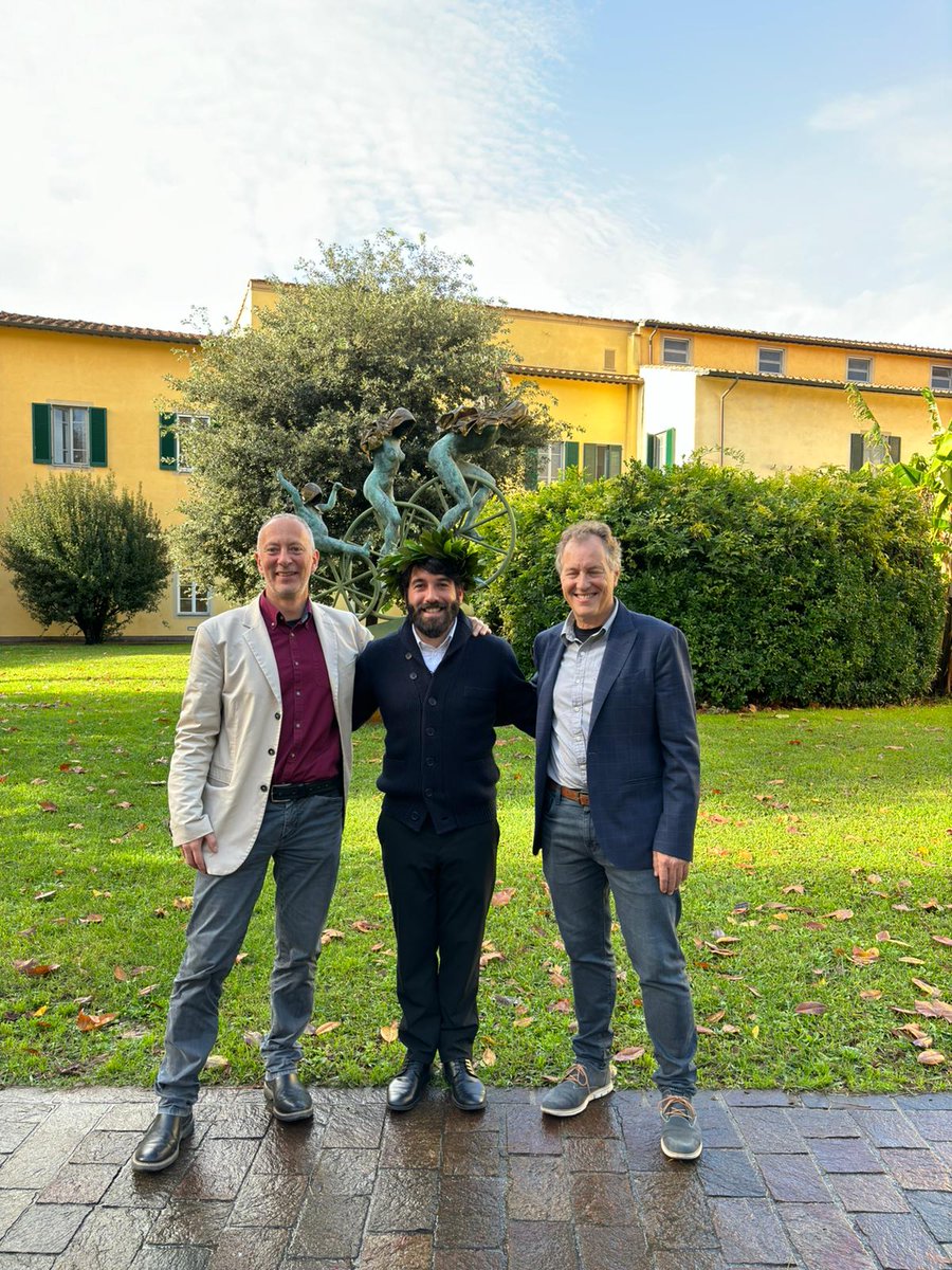 rudy_rossetto's tweet photo. #EstebanCaligaris defended his PhD thesis @ScuolaSantAnna Got relevant results on chemical changes in #groundwater during #droughts & #MAR operations. Excellent Esteban! Thanks: @sebastiani_luca @petitta_marco #vasques-sune @marsolut @Mariecurie_alum @IAHMARCom @EU_ScienceHub https://t.co/w7BkCNUa5X