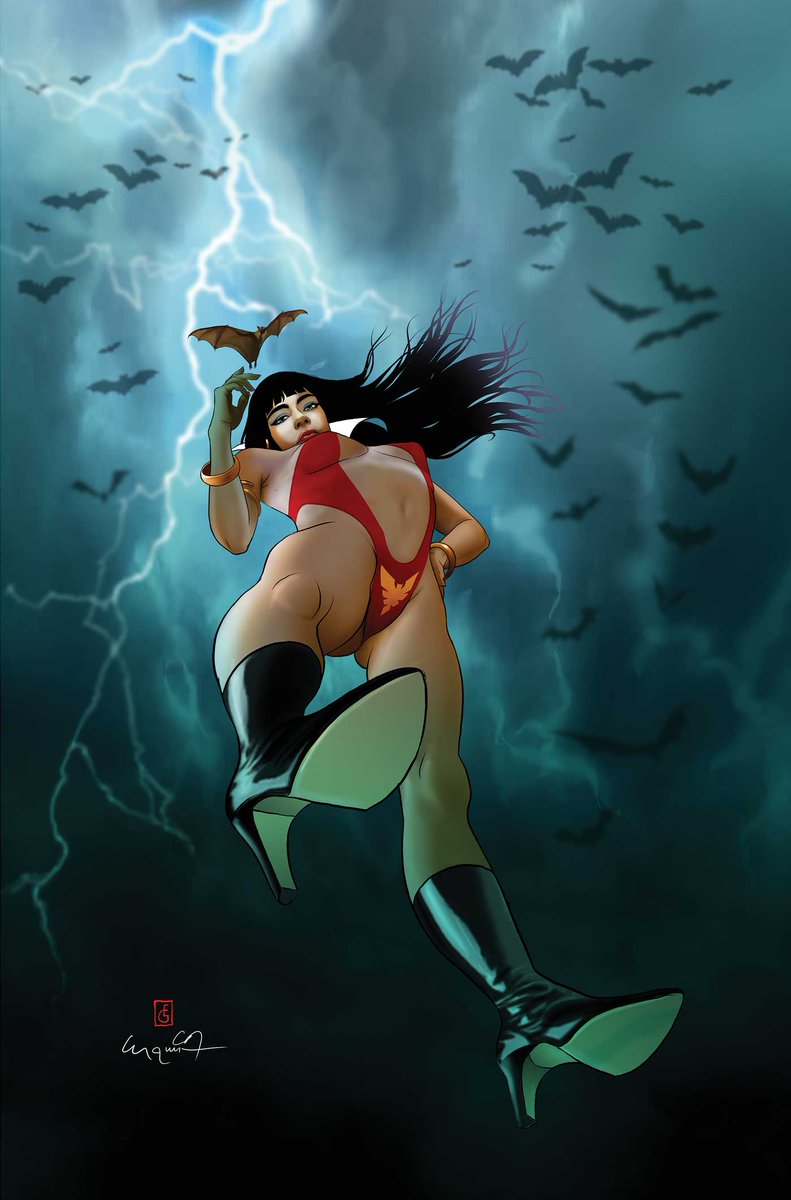 DynamiteComics's tweet photo. Monday is the Final Order Cutoff for Vampirella: Dead Flowers #4 from Sara Frazetta, Bob Freeman and Alberto Locatelli. Look for the cover by Ergun Gunduz. Also available in Virgin.

#vampirella #sarafrazetta #bobfreeman #albertolocatelli

https://t.co/fJif8jYeaB https://t.co/zqUpdCQwae