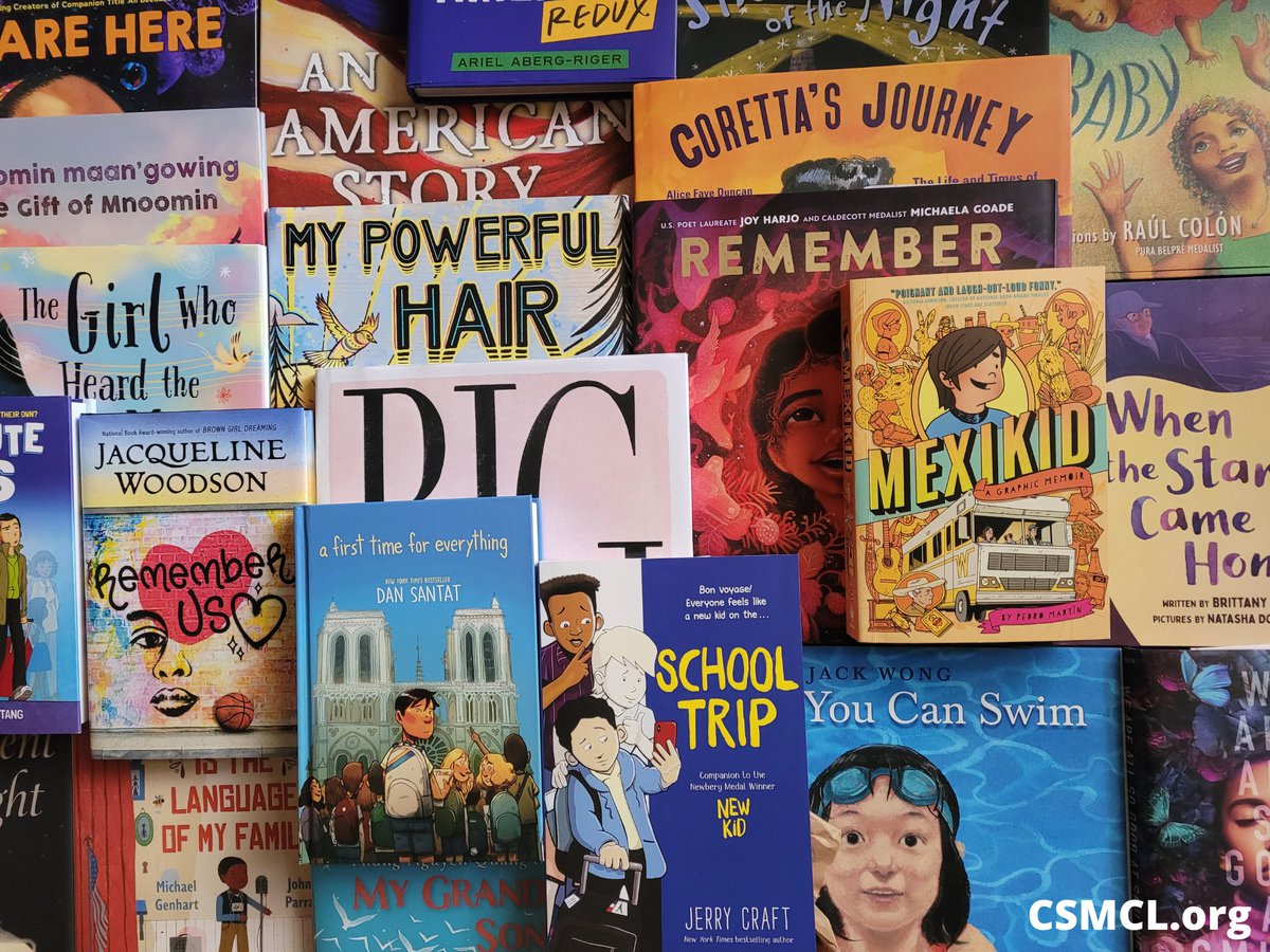 CSMCL_Books's tweet photo. #CSMCLBestBooks of 2023 list is available! The 81 titles range from preschool thru middle school titles, including fiction and nonfiction. Share these outstanding titles in your homes, classrooms, libraries &amp; beyond! https://t.co/52HyFG2uQL" Printable list [PDF] at top of webpage https://t.co/kPuxfhrf0o