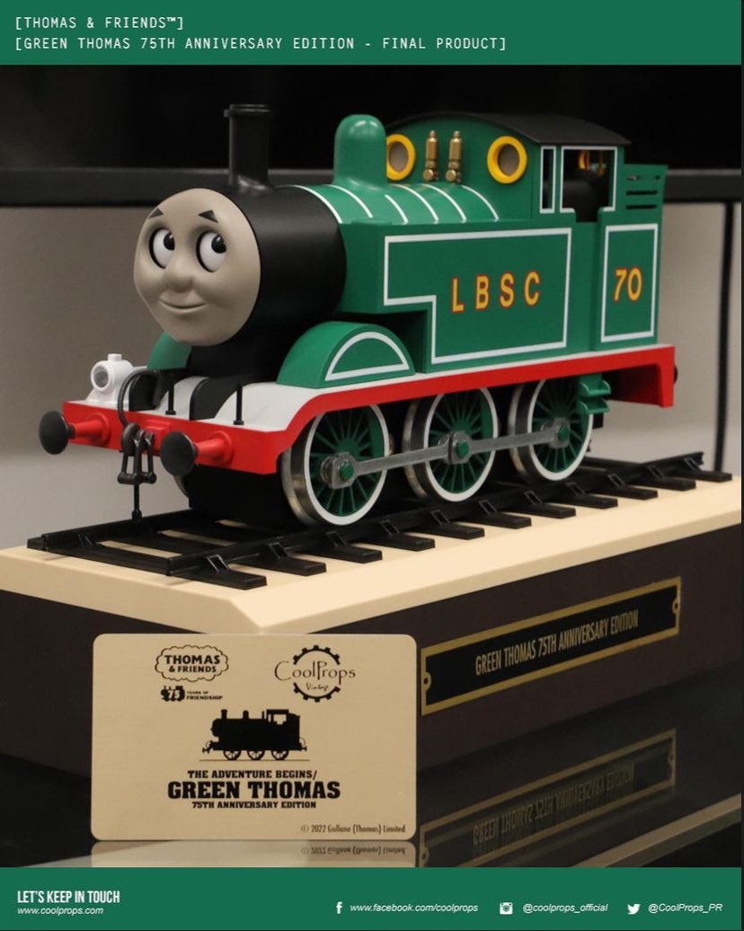 Thomas Props Ruler The final production sample for Cool Props LBSC Thomas has been revealed!