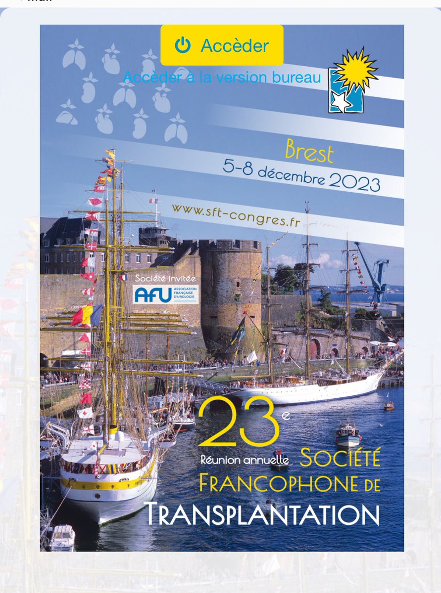 SFTfrancophone's tweet photo. Ravis de vous accueillir  ce Mardi pour le premier jour de notre  congrès @brest !

https://t.co/PKnRX1OtDq

Cette année l’@AFUrologie est notre société inventée !

@Esposito16Laure @MaanaouiMehdi @BranchereauJu https://t.co/qes8FHx7Kq