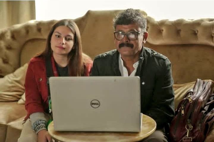 VigneshSebasti3's tweet photo. Last days of Production Designer #Milan Sir with #Azerbaijan Art Direction Team in #AjithKumar #VidaaMuyarchi 

Thank You #Milan Sir, Rest in peace 💔🙏✨❤️

#RIPMilan https://t.co/cJr8U4qfKB