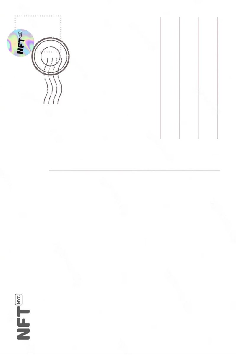 내년 4월 뉴욕 타임스 광장에 전시될 작품이 엽서로 제작되었어요. 
링크를 오픈하였다가 바로 닫았어요. 이곳 커뮤니티 작가님들에게 선물하려고요. 5개 남았어요. 원하시는 분 DM 

NFT.NYC have minted me a pack of 10 NFT Postcards to give away leading up to #NFTNYC2024