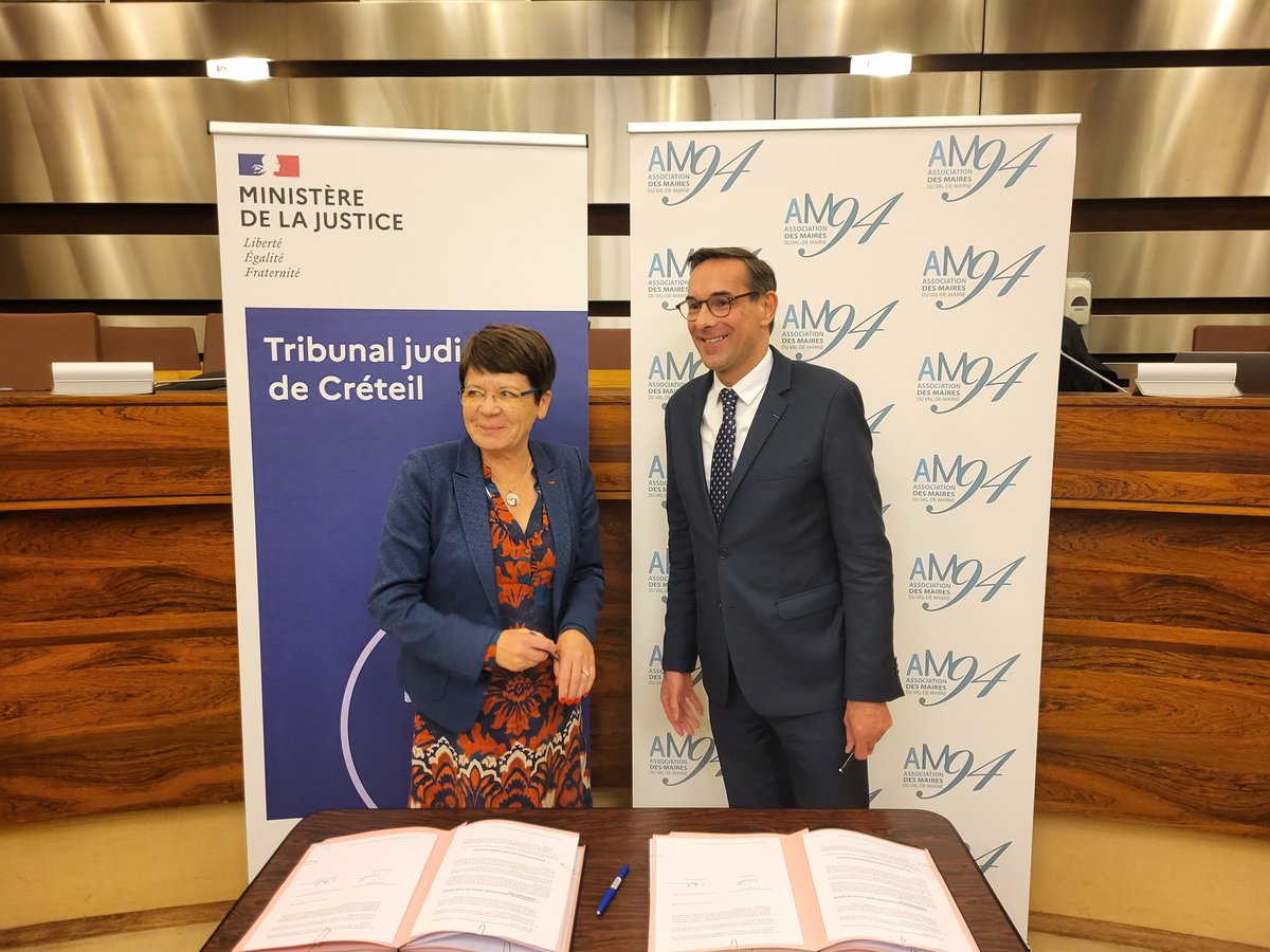 Assemblée générale de l'AM94 ce jour présidée  par <a href="/F_Lecoufle/">Françoise Lecoufle</a>, occasion d'accueillir Stéphane  HARDOUIN, Procureur  de la république de Créteil et d'approfondir ainsi le partenariat  avec le Parquet de Créteil