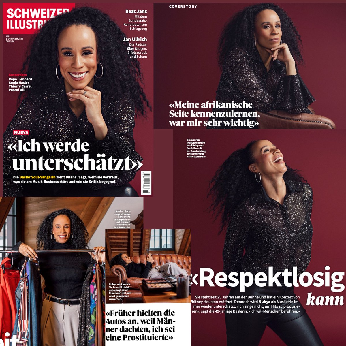 Nubya (@nubyamusic) on Twitter photo Opening up is like coming home to the most authentic version of myself.
Danke für den schönen Artikel, Eure spannenden Fragen und dass wir uns miteinander über ganz neue Themen austauschen konnten.
<a href="/schweizerillu/">Schweizer Illu</a>
Jetzt im Kiosk oder online. Opening up is like coming home to the most authentic version of myself.
Danke für den schönen Artikel, Eure spannenden Fragen und dass wir uns miteinander über ganz neue Themen austauschen konnten.
<a href="/schweizerillu/">Schweizer Illu</a>
Jetzt im Kiosk oder online.