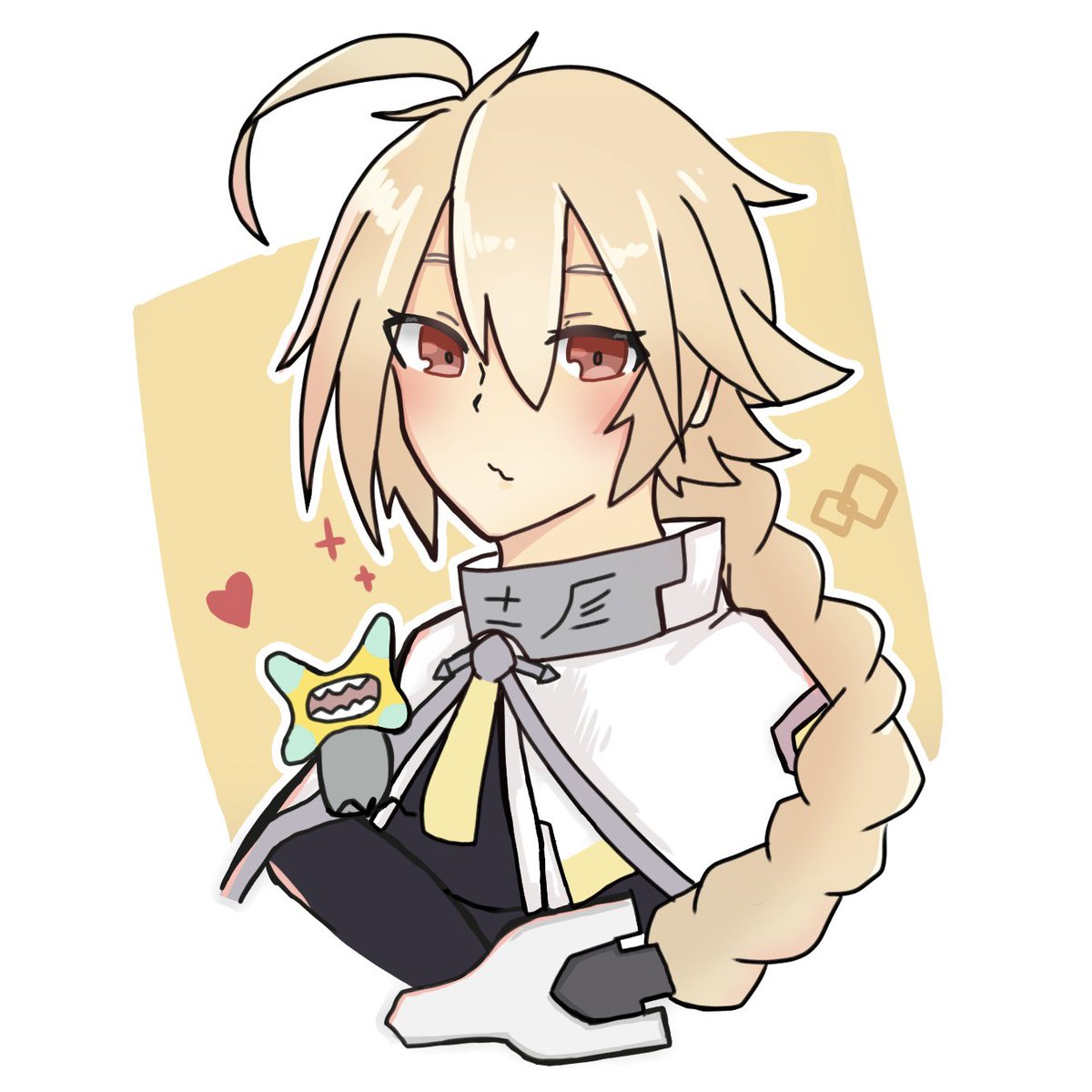 夜のお絵描き
ラムダちゃん。