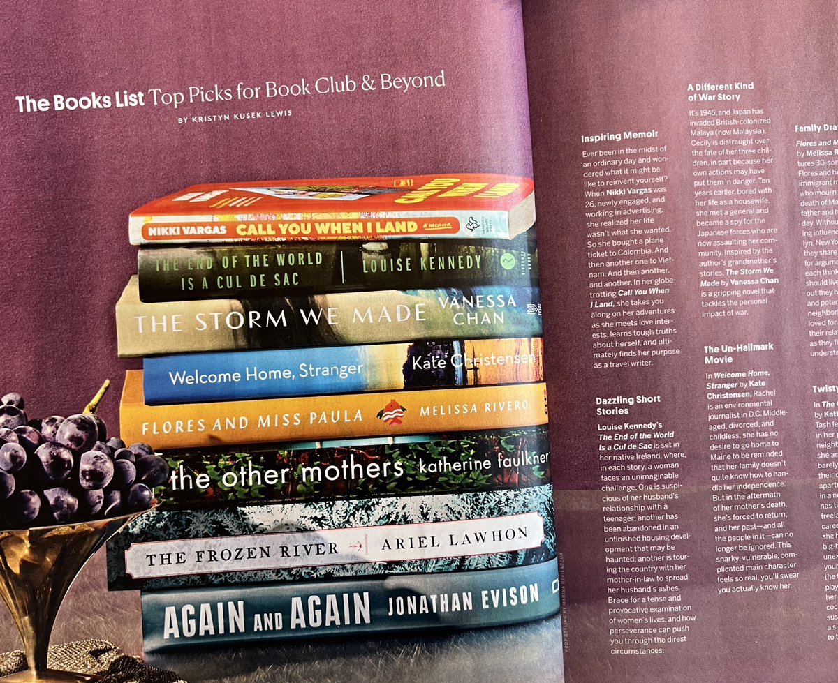 My book <a href="/WhenILandBook/">CALL YOU WHEN I LAND | a travel memoir</a> is featured in the new holiday issue of <a href="/RealSimple/">Real Simple</a> as a featured book pick! Find this issue on newsstands now and my book wherever books are sold ❤️ (Link in profile to get your copy!)