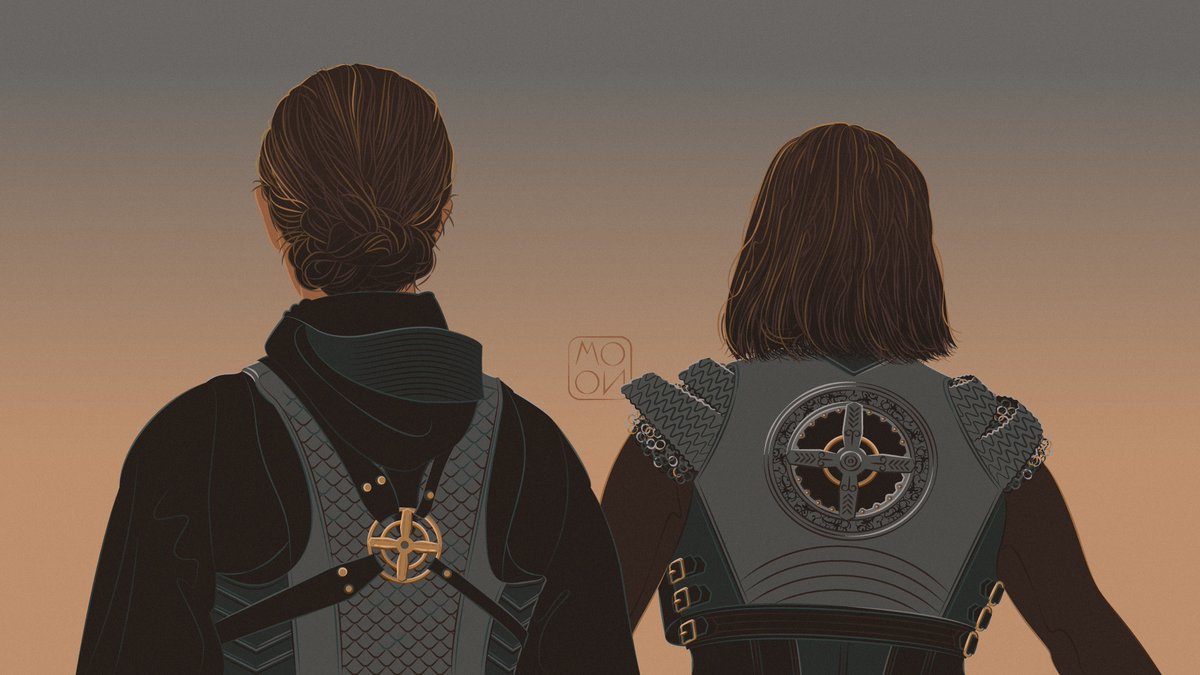 My back says that this piece is done and I should go do something else. After months in Procreate I had almost forgotten how satisfying vector illustration is (nevemind all the patience it requires).

#Avatrice #WarriorNun