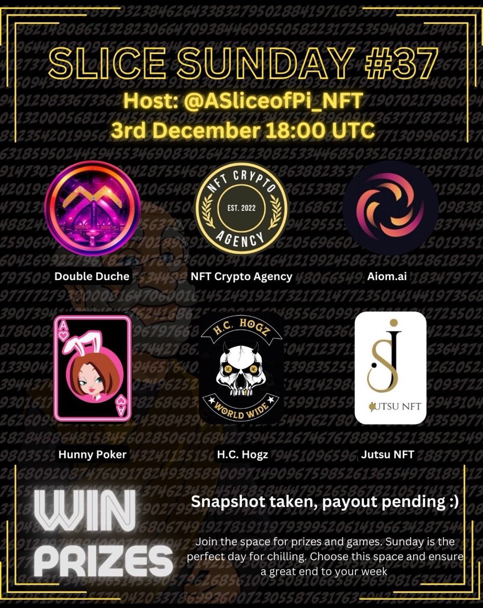 NFTCRYPTOAGENCY's tweet photo. https://t.co/U1Bud5OvSz

We are going to be on the space listing and talking about us for the first 🥇 time do Join us.

@ASliceofPi_NFT 

#space #ama #crypto https://t.co/bW87FGXwrZ