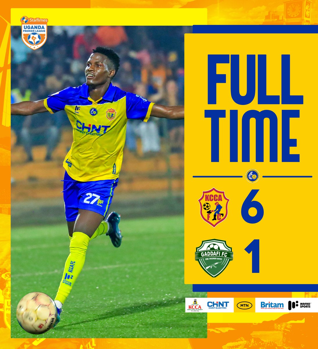 KCCAFC's tweet photo. A top-class performance under the lights. 

#KCCAFC #StarTimesUPL #KCCAGAD #KCCAFC60 https://t.co/Bea4HzELIv