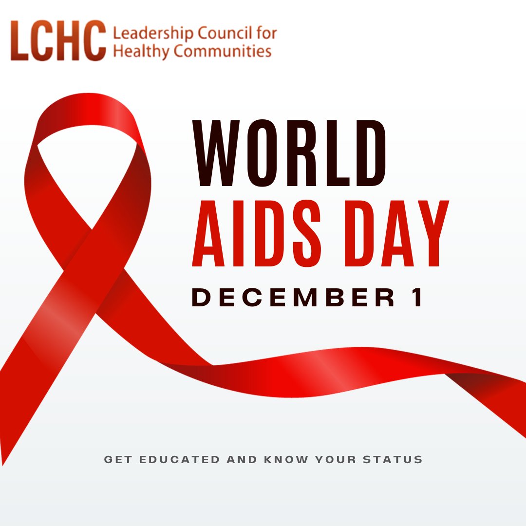 Today is World AIDS Day. Please take a moment today to remember those we have lost and honor those who are surviving with this disease. Be sure to get educated about HIV/AIDS and get tested so you can know your status. #WorldAidsDay