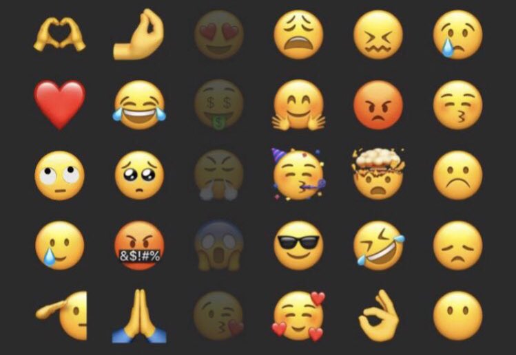 sinirliyizabi's tweet photo. Üçüncü emoji sütununuz Aralık ayını nasıl geçireceğinizi anlatıyor https://t.co/RbV3FwomnD