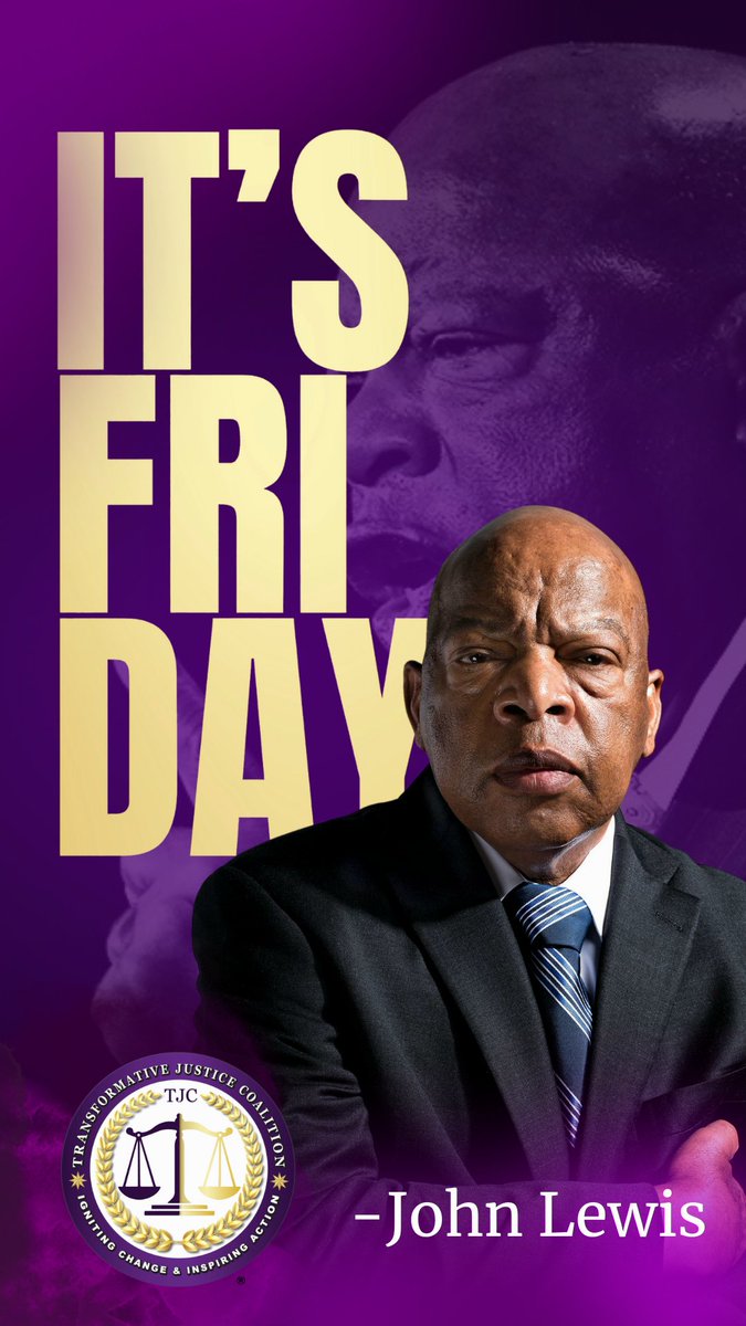 TJC_DC's tweet image. This Friday, we acknowledge the legacy of John Lewis. Known for advocating for voting rights &amp;amp; combating voter suppression. We admired his strength, dedication &amp;amp; commitment to voting rights, racial equality &amp;amp; social justice. His legacy continues.
#transformativejusticecoalition