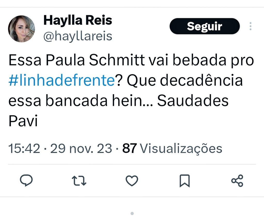 Aí @schmittpaula
QUE RICO PROCESSO 😍
#LinhaDeFrente