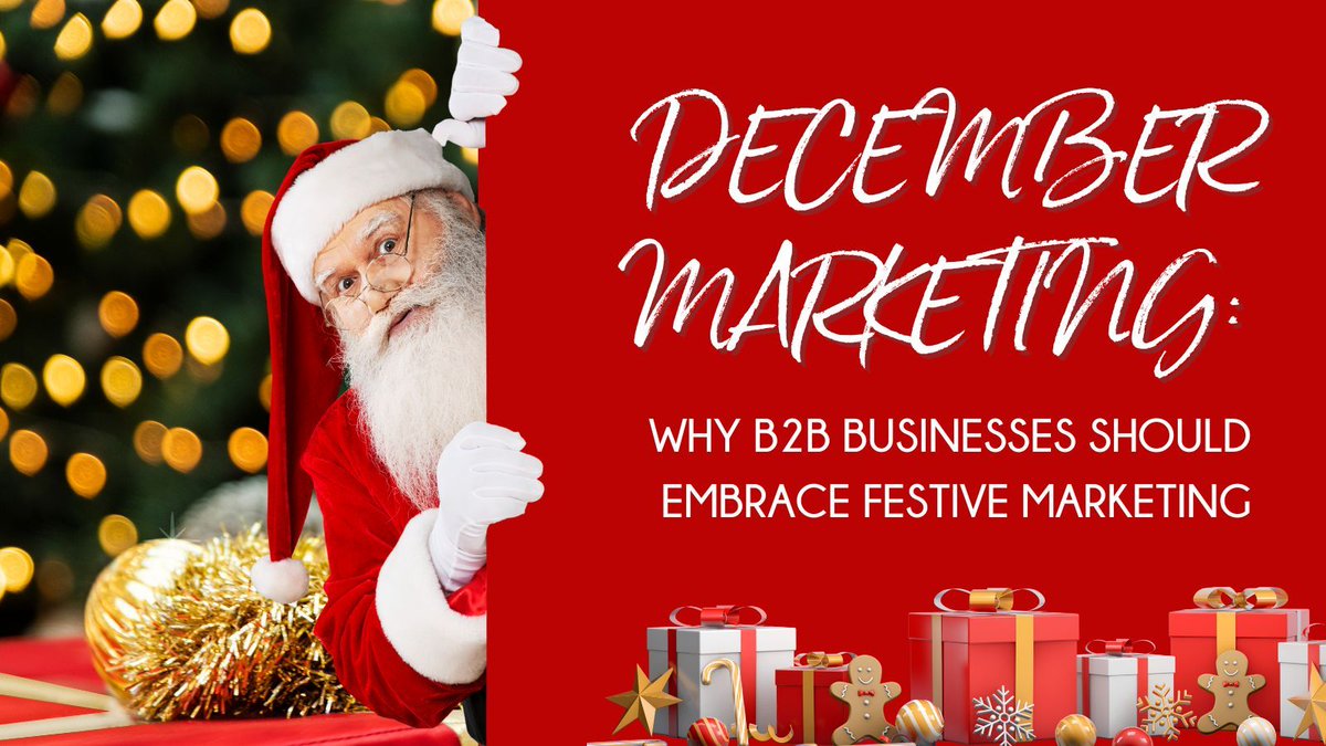 In this article, we'll explore why businesses should continue to market in December and how this festive season can provide a unique avenue for growth.

I've suggested 6 reasons to continue, or even ramp up your marketing in this December 1st article 👉 achievemarketing.ie/blog/december-…